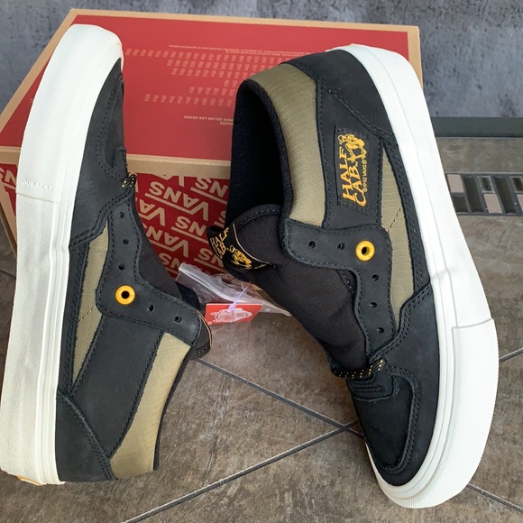 VANS HALF CAB PRO SURPLUS BLACK/MILITARY WMNS - Picture 11 of 16